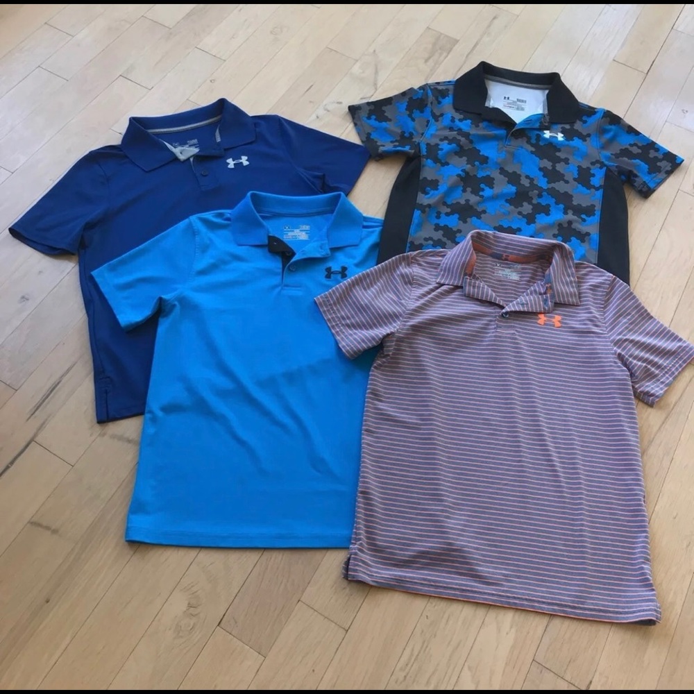 Under Armour Boys Polo Bundle